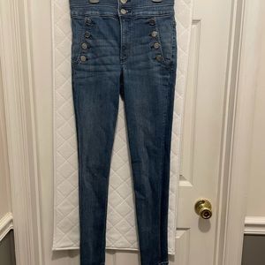 Super High Rise Denim Legging Jean